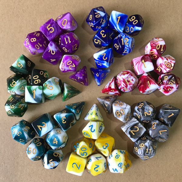 Dice (7 pcs)