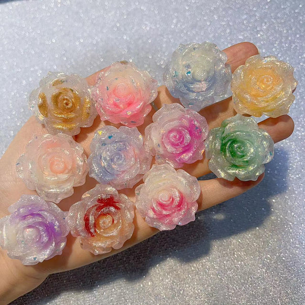 (NEW)Soft Rose Big NO.7 (1.41 in)(Luminous)