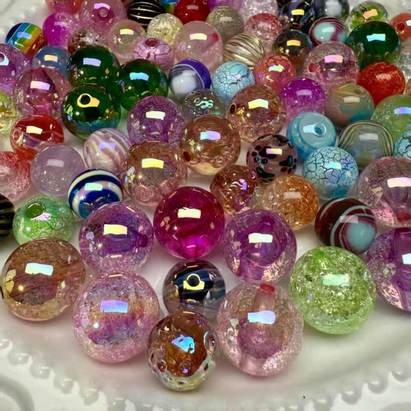 Acrylic Beads Mix (4pcs) B8