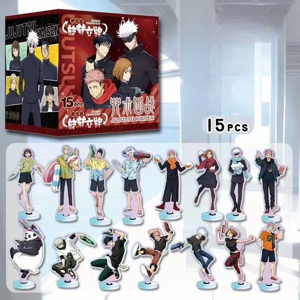 Revolving Animated Character JJK Surprise Bags (15 Pcs) + A Surprise Figure