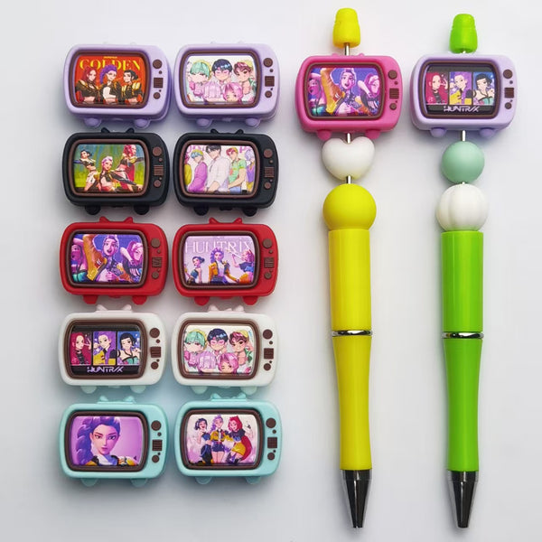 K-Pop TV Silicone Focal Beads B10 (Luminous)