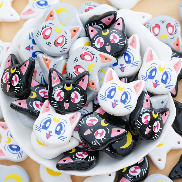 Cat Beads D36 (Non-Luminous)