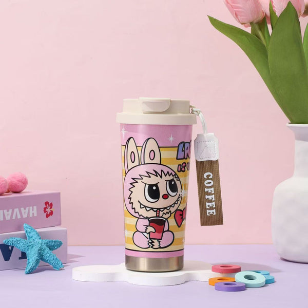 LABUBU STICH Coffee Thermos Cup