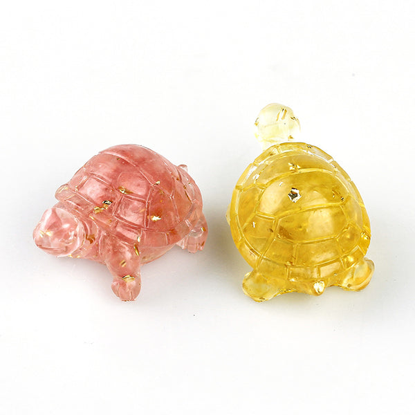 Crystal Gravel Droplet Glue Turtle