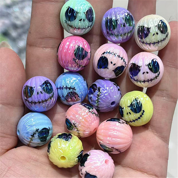 Halloween Beads B11(3pcs)