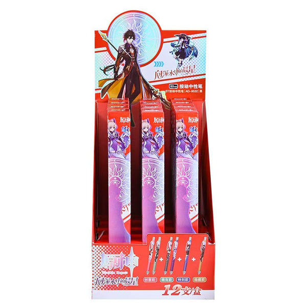 Genshin Surpise Pen(1 Box)(12 Pcs)