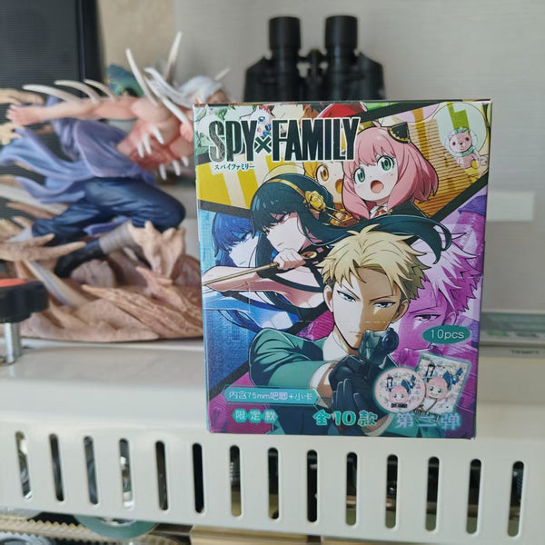 SPY Family Surpirse Pins with Cards